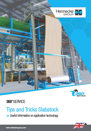 360°SERVICE - Tips and Tricks for slabstock lines