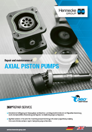 360°REPAIR SERVICE - Repair and maintenance of AXIAL PISTON PUMPS