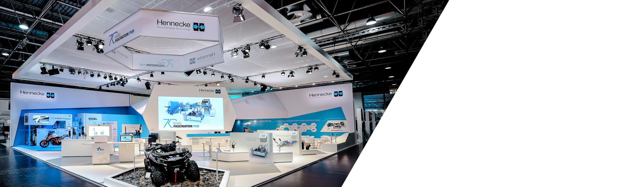 Click here to find out which trade fairs and symposiums Hennecke GROUP is taking part in